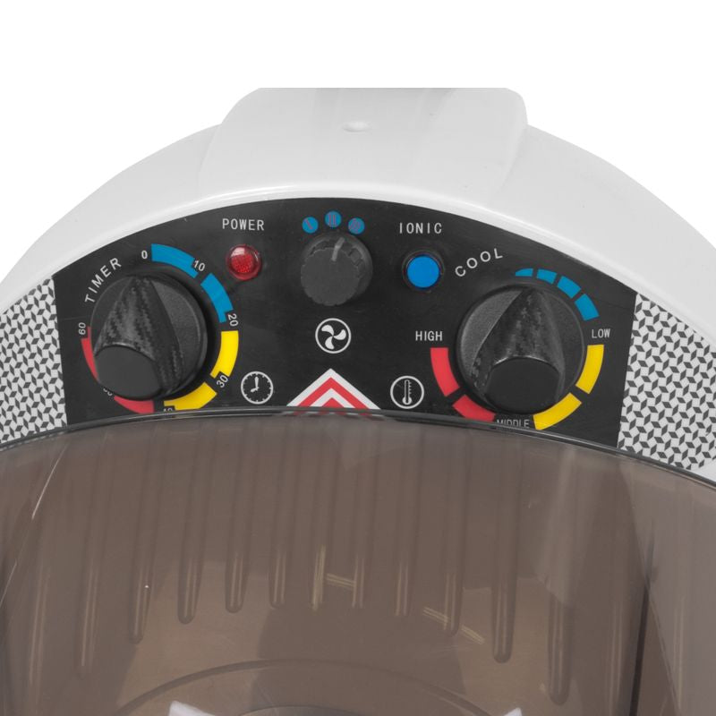Gabbiano casque séchoir sur pied Centurion LVI-203S blanc ionique