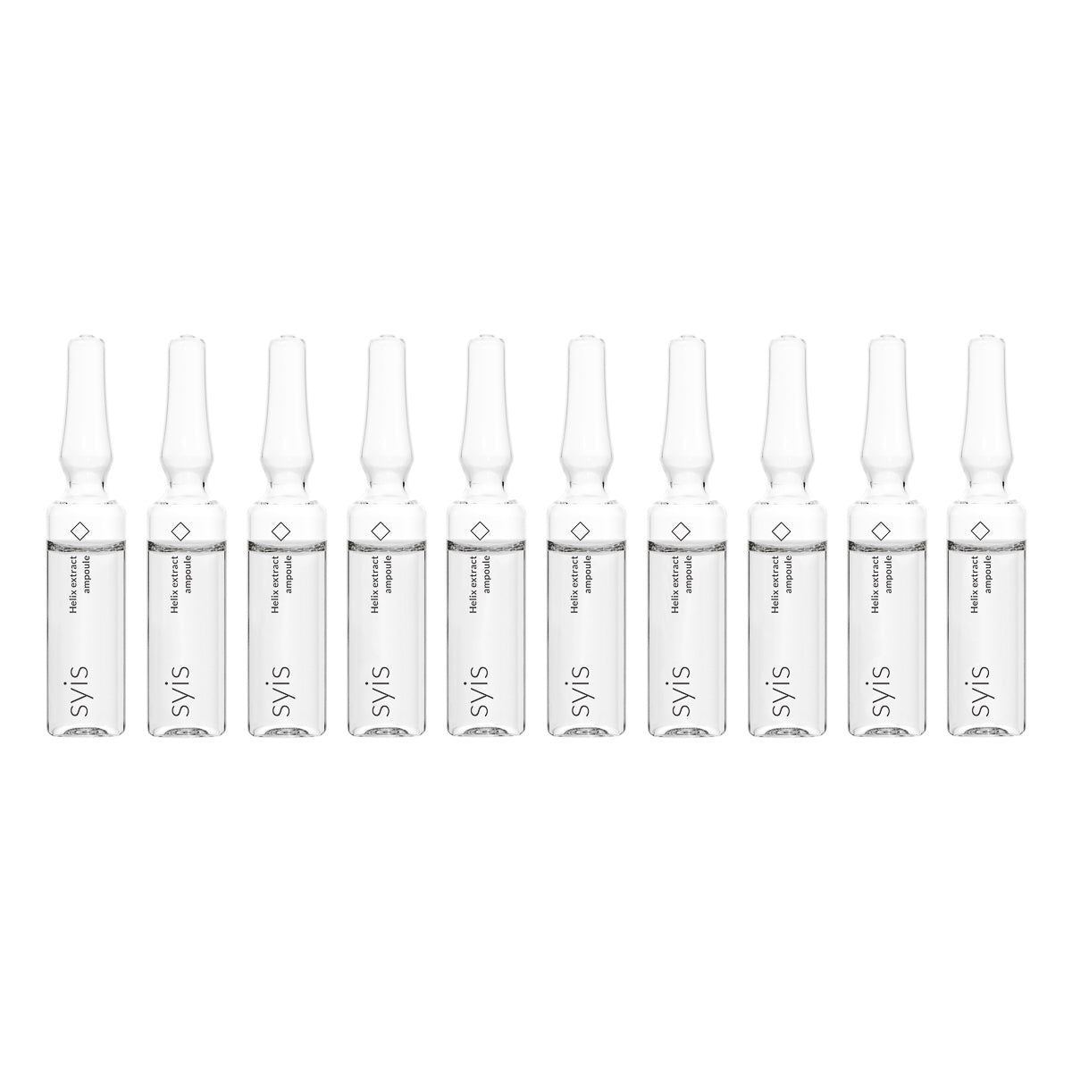 Ampoules visage bave d’escargot – 10 × 3 ml