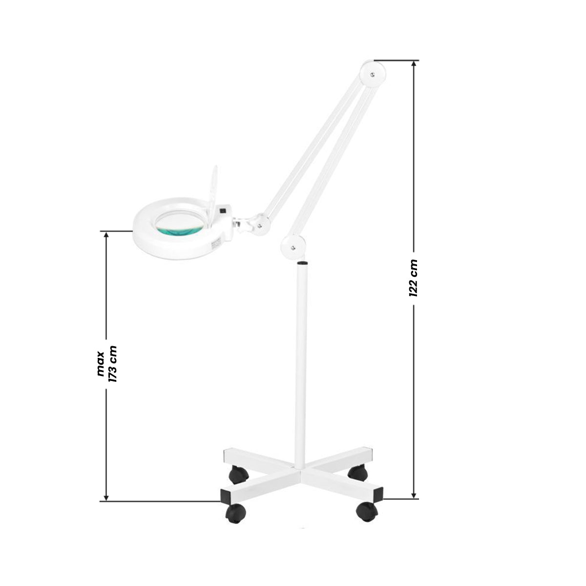 Lampe loupe LED avec trépied S4