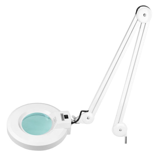 Lampe loupe avec trépied S4 – blanc