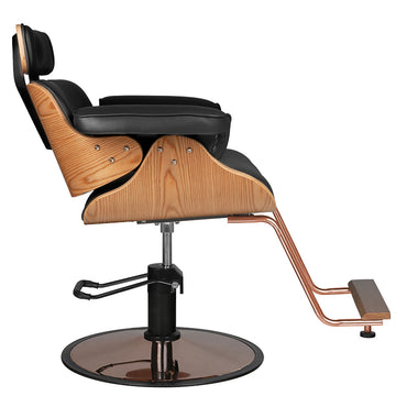 Fauteuil coiffeur Luna Noir
