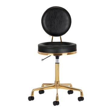 Tabouret cosmétique Luxury Or & Noir