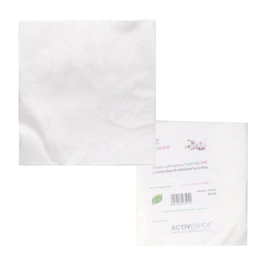 Draps coton de soin 44 × 50 cm – 40 pcs