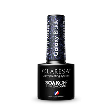 Vernis semi-permanent Galaxy Black – 5 g