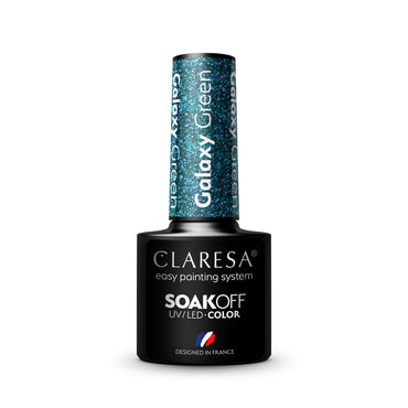 Vernis semi-permanent Galaxy Green – 5 g