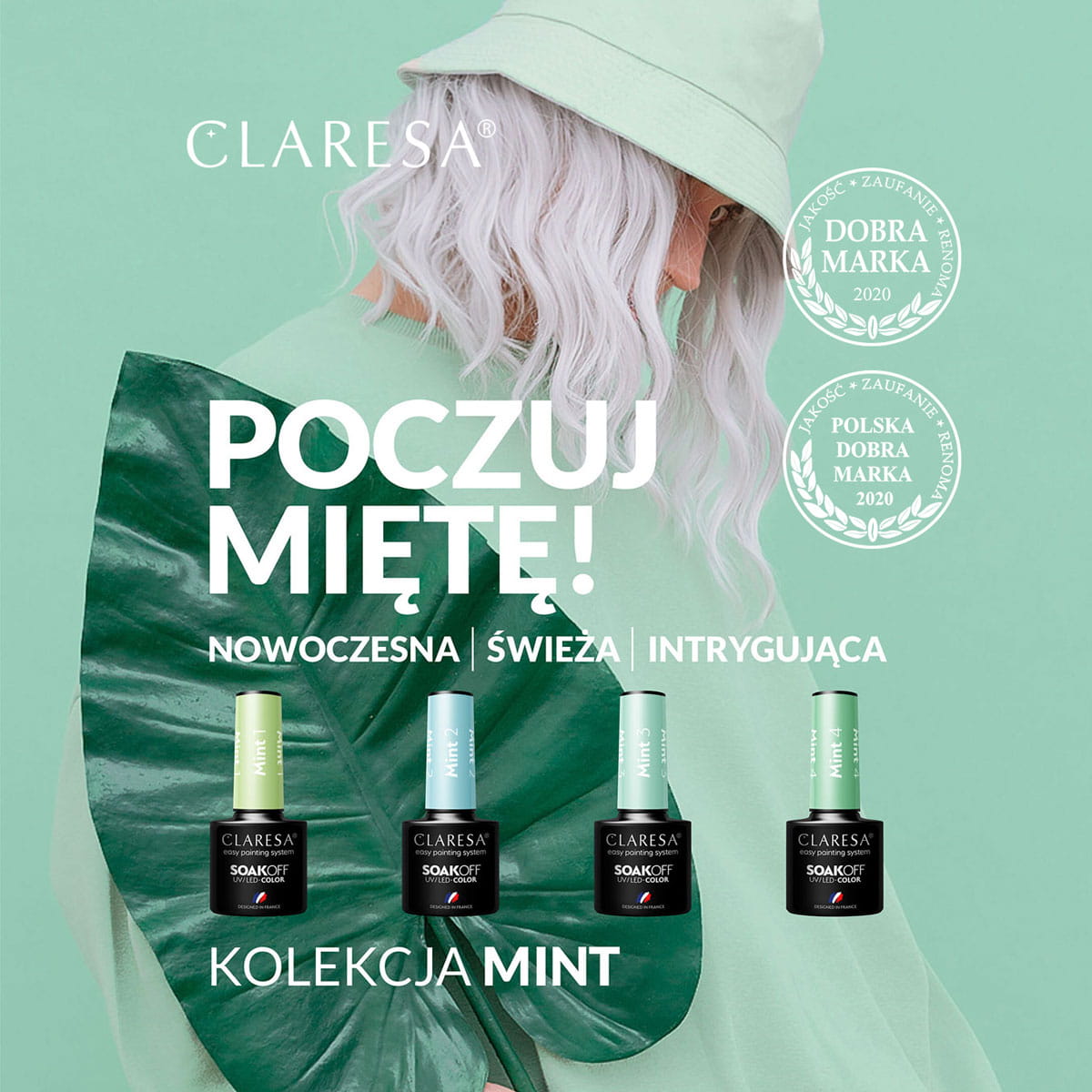 Vernis semi-permanent Mint 4 – 5 g