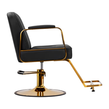 Fauteuil coiffeur Aurelia Or & Noir