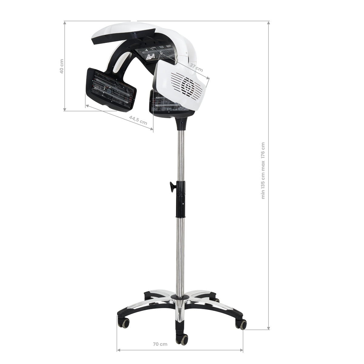 Gabbiano infrazone sur pied Y-707 blanc