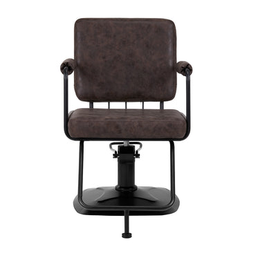 Fauteuil coiffeur Loft Vintage Brun Foncé