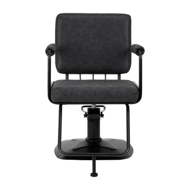 Fauteuil coiffeur Loft Vintage Noir