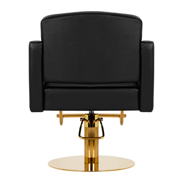 Fauteuil coiffeur Turia Or & Noir