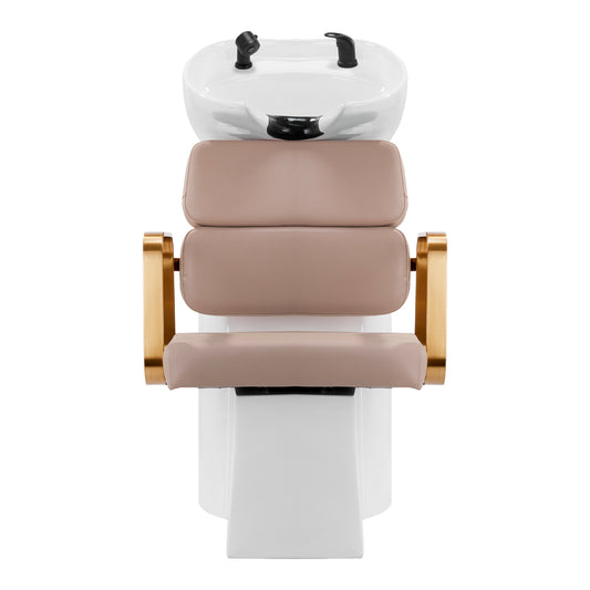 Bac à shampoing Portiva Or & Beige