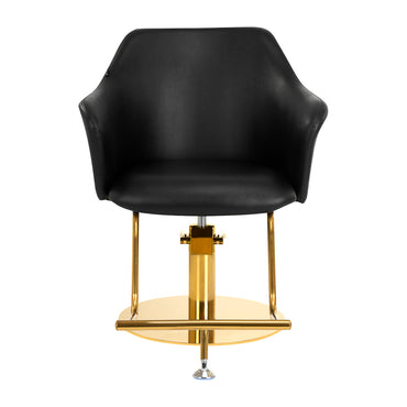 Fauteuil coiffeur Riviera Or & Noir