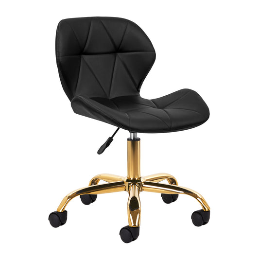 Tabouret cosmétique QS Gold Noir