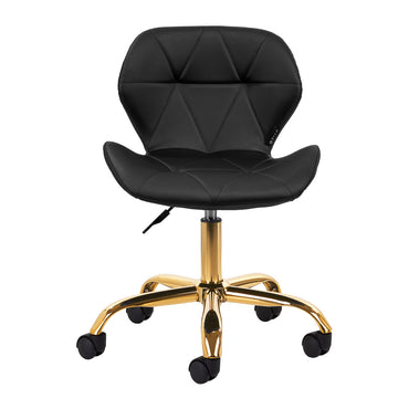 Tabouret cosmétique QS Gold Noir