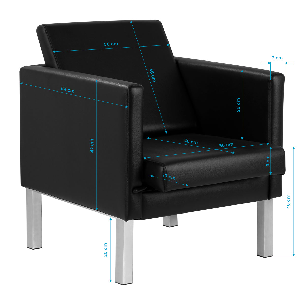 Fauteuil d’attente Linea 05
