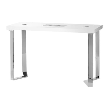 Table de manucure Studio Line 05 Argent avec Aspirateur