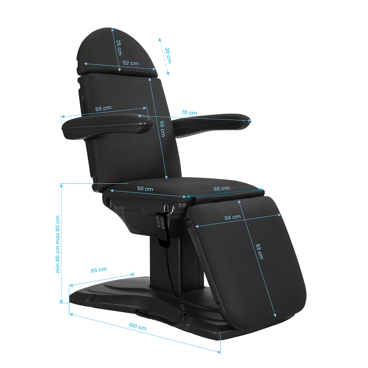Fauteuil ELYPSE Pro 3M Noir