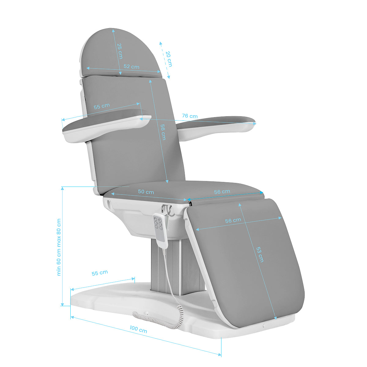 Fauteuil ELYPSE Pro 3M Gris
