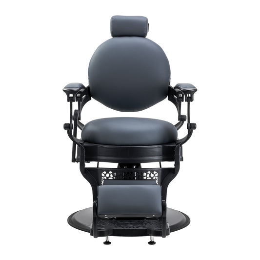 Fauteuil barbier Nicoletti Graphite sans boutons