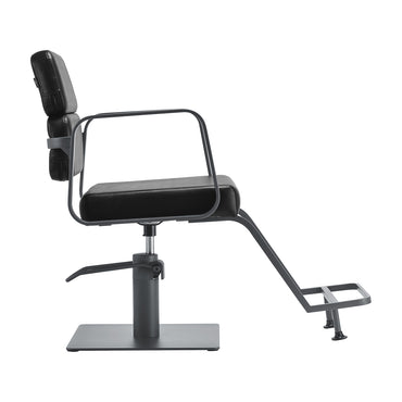 Fauteuil coiffeur Portiva Gris & Noir