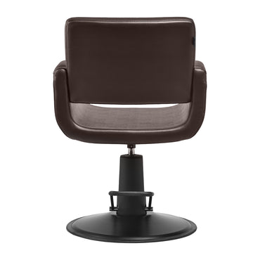 Fauteuil coiffeur Matira Brun (base noire)