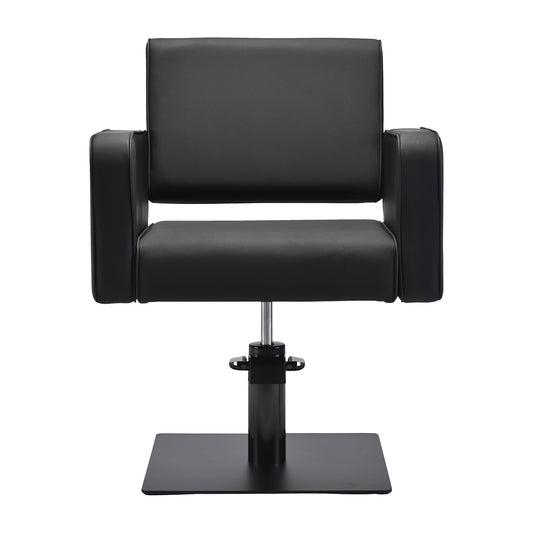Fauteuil coiffeur Sierra Noir (base noire)