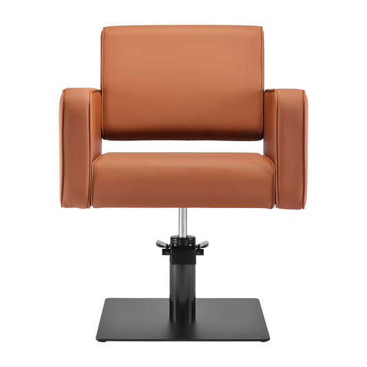 Fauteuil coiffeur Sierra Brun (base noire)