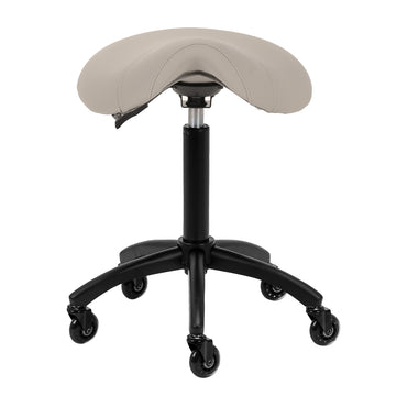 Tabouret coiffure Gabbiano D032 gris-beige