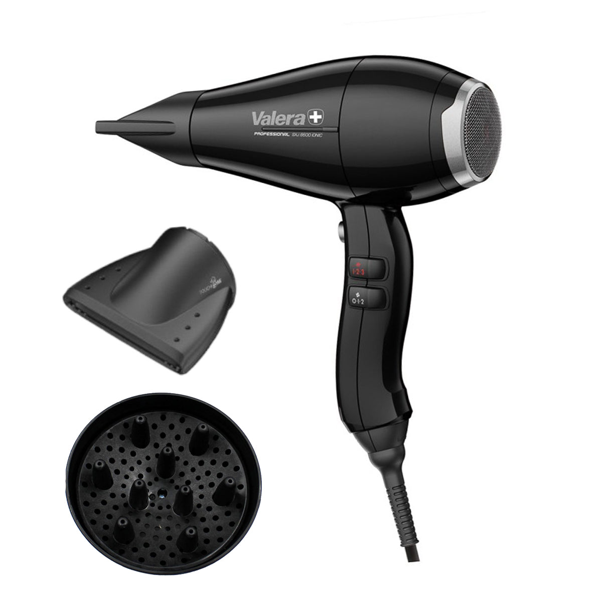 Valera sèche-cheveux 8600 Ionic Rotocord noir