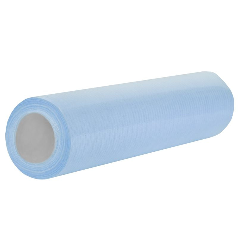 Serviette cosmétique jetable bleue