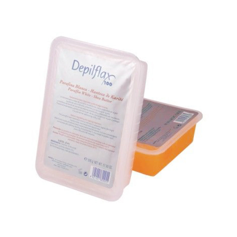 Depilflax 100 Paraffine Blanche Au Beurre De Karit 500 G