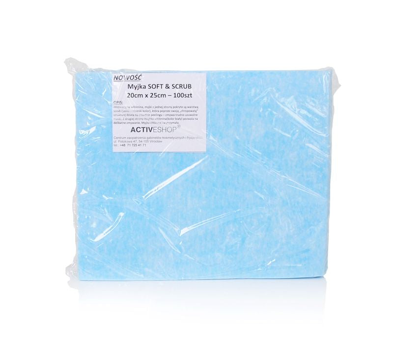 Lingettes nettoyantes soft & scrub – 100 pcs