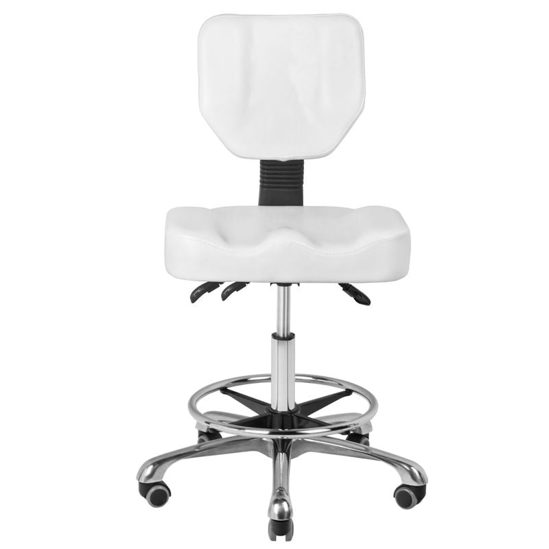 Tabouret cosmétique Care Blanc
