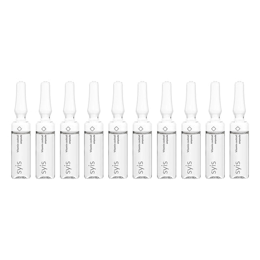 Ampoules visage cocktail vitaminé – 10 × 3 ml
