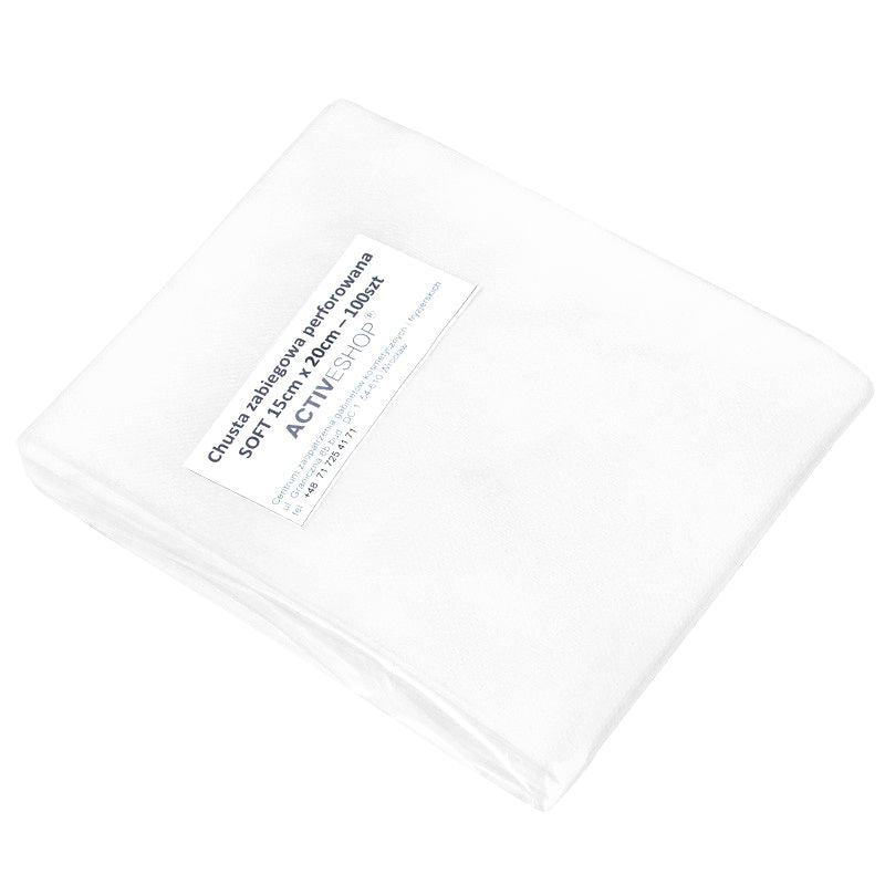 Lingettes de soin jetables perforées – 100 pcs
