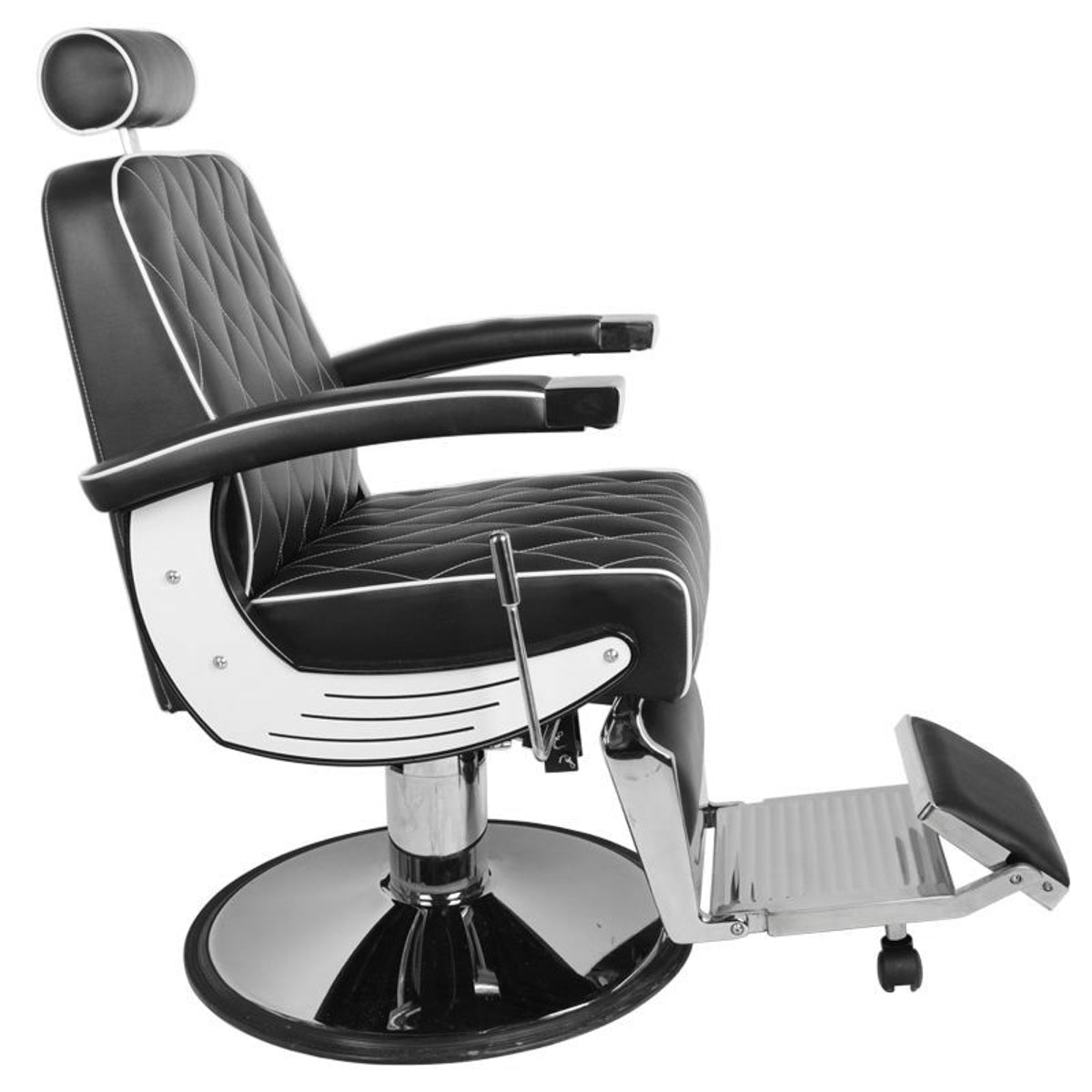 Fauteuil barbier Empire Noir