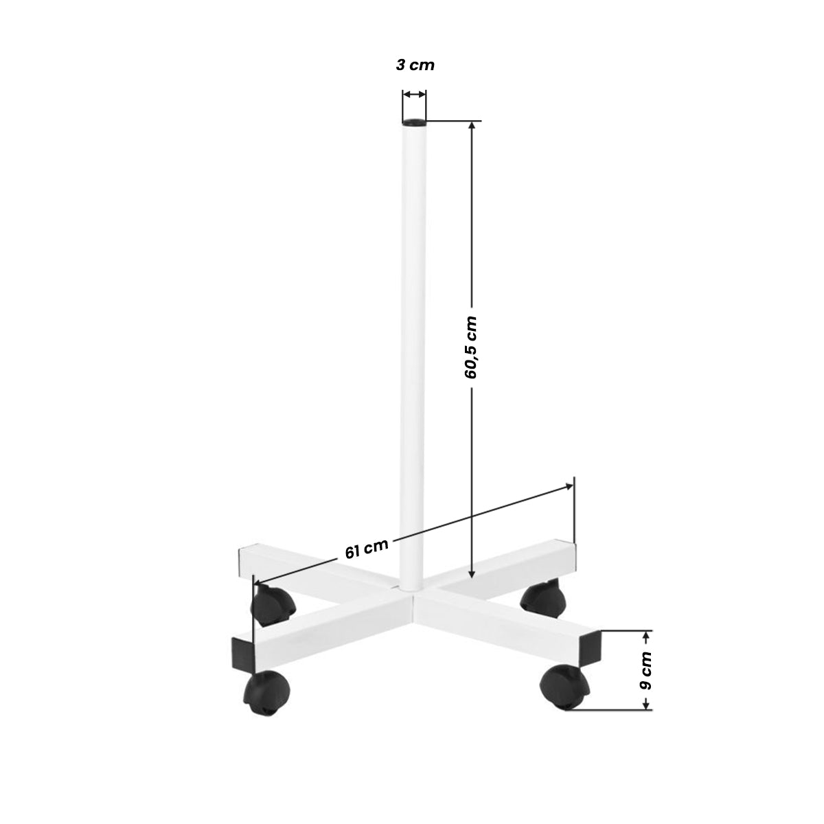 Lampe loupe LED avec trépied S4