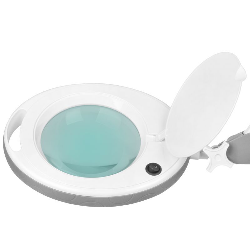 Lampe loupe LED 5D sur étau