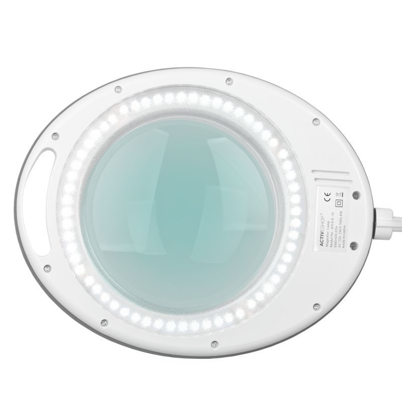 Lampe loupe LED 5D sur étau