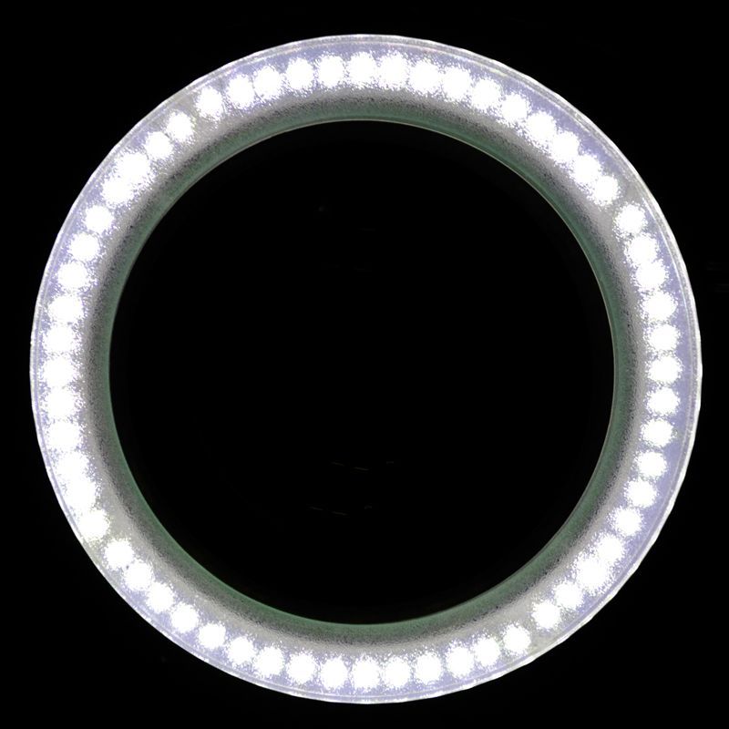 Lampe loupe LED 5D sur étau