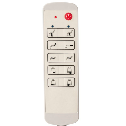 Fauteuil PRESTO Pivot Pedi 5M Blanc