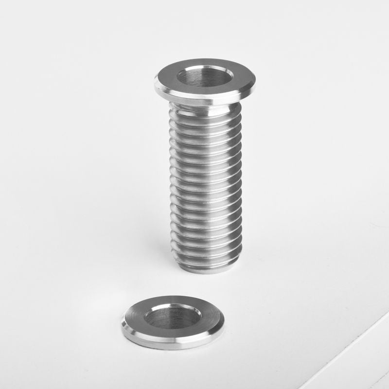 Support lampe loupe tube inox