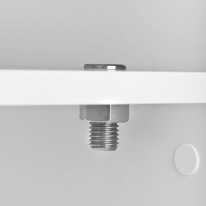Support lampe loupe tube inox