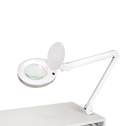 Support lampe loupe tube inox
