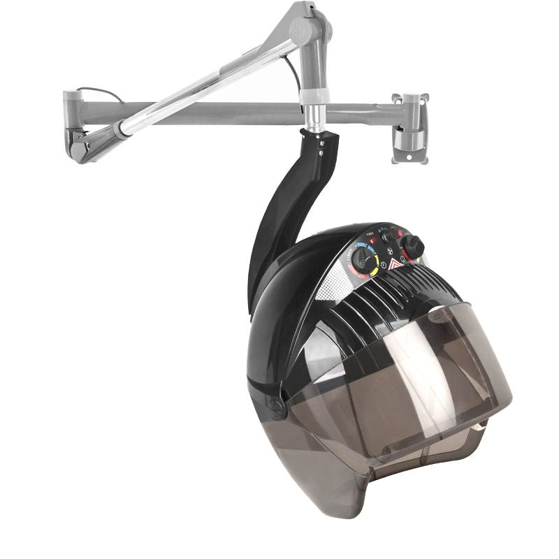 Gabbiano casque séchoir mural Centurion DVI-303W noir ionique