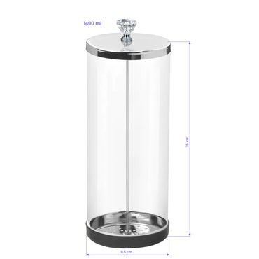 Bac en verre pour désinfection des outils – 1400 ml