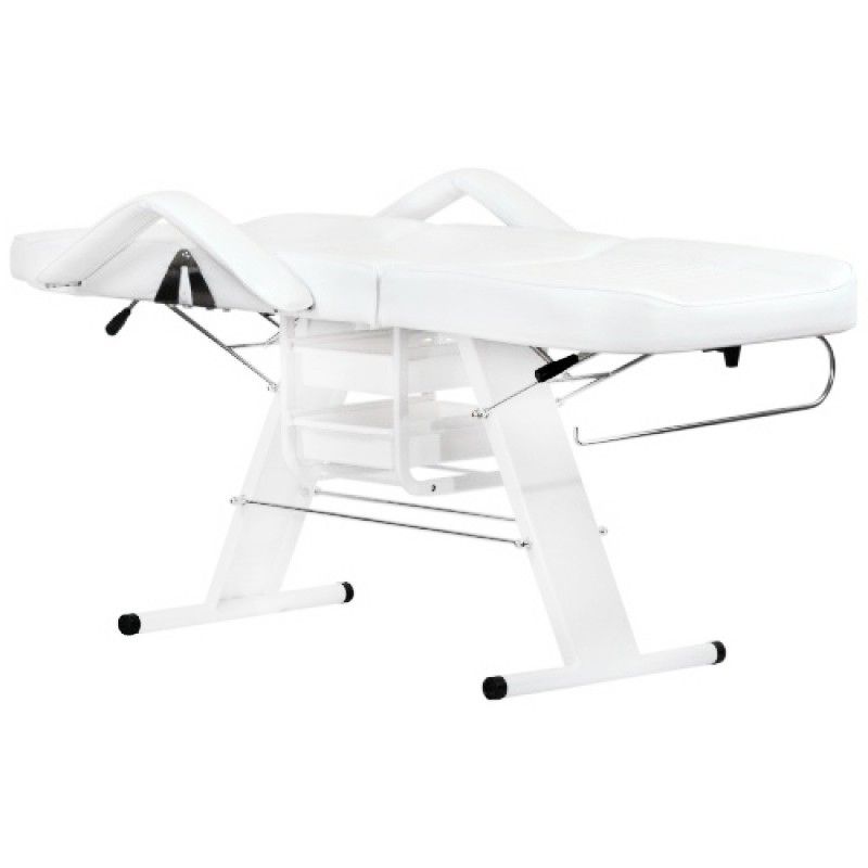 PACK ESSENZA Blanc Fauteuil + Lampe + Chariot Soin