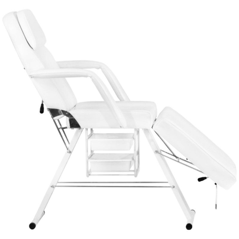PACK ESSENZA Blanc Fauteuil + Lampe + Chariot Soin