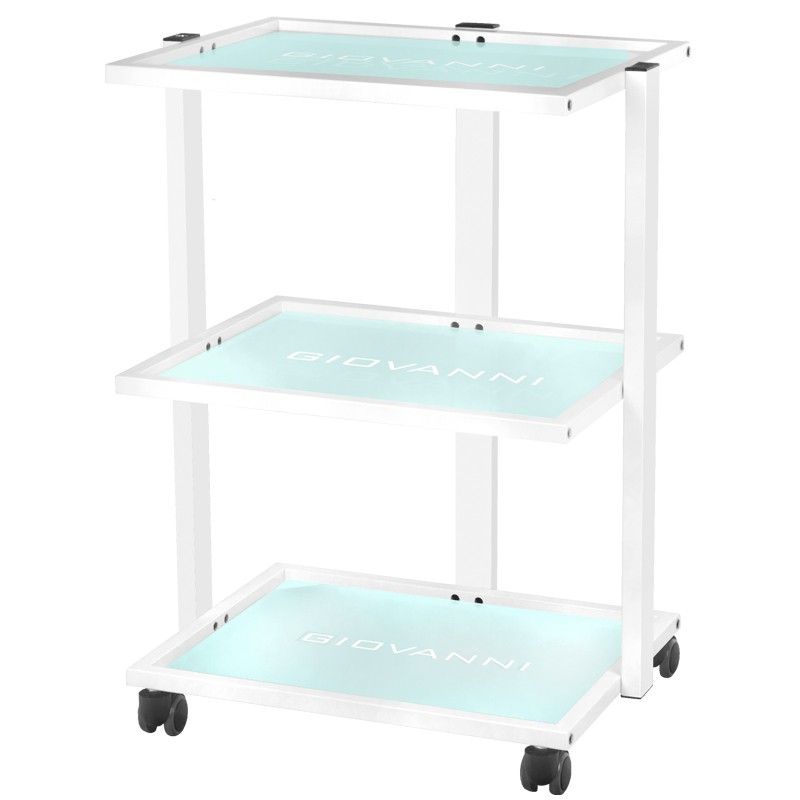 PACK ESSENZA Blanc Fauteuil + Lampe + Chariot Soin